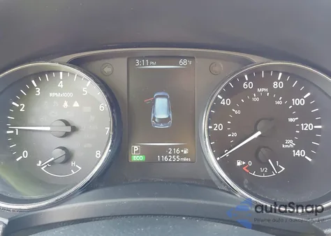 2017 Nissan Rogue Sv z USA, uszkodzony, nr VIN KNMAT2MV9HP502540